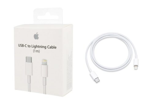 Bliszteres Apple Lightning (8Pin) - Type-C gyári adatkábel 8pin 1 méter (MX0K2ZM/A)