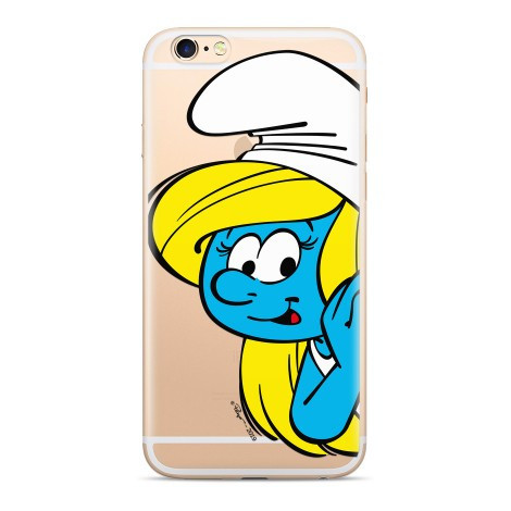 Hupikék törpikék szilikon tok - Smerfy 004 Apple iPhone 11 Pro Max (6.5) 2019 átlátszó (PPCSMURFS2060)