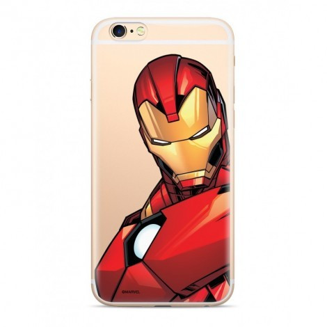 Marvel szilikon tok - Iron Man 005 Samsung G985 Galaxy S20 Plus (6.7) átlátszó (MPCIMAN1348)