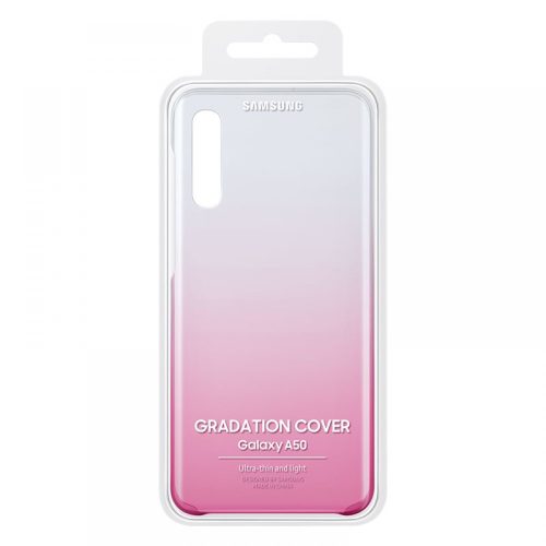 Samsung Galaxy A50 gradation cover hátlap, Pink