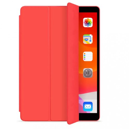 Smart Book tok szilikon hátlappal piros Apple Ipad Air 10,5" (2019) készülékhez