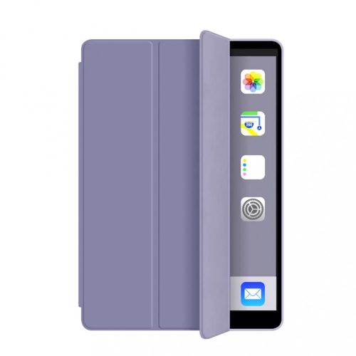 Smart Book tok szilikon hátlappal lila Apple Ipad Air 10,5" (2019) készülékhez