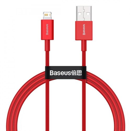 Baseus ior Series Kábel USB to iP 2.4A 1m Piros
