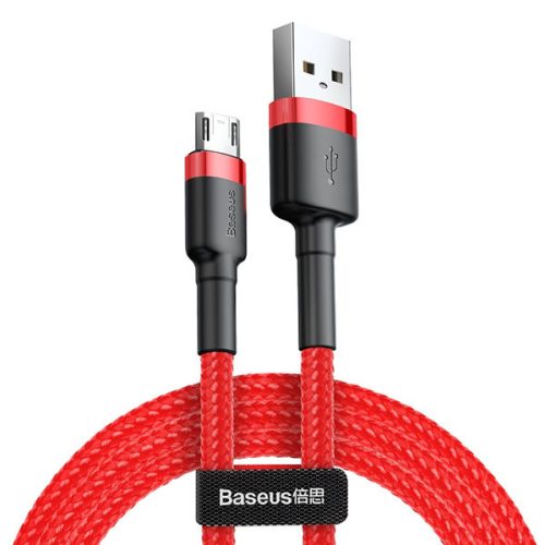 Baseus Kábel Cafule - USB - Micro USB - 1,5A 2 m (CAMKLF-C09) piros