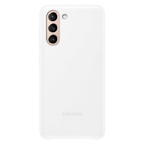 Eredeti Tok SAMSUNG S21 Plus Galaxy - LED Cover (ef-kg996cw) fehér