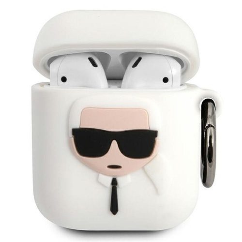 Eredeti Tok Karl Lagerfeld KLACCSILKHWH Apple Airpods fehér