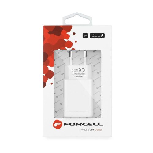 Forcell utazótöltő Usb soCket-tel - 2,4A 18W QuiCk Charge 3.0 funCtion-val