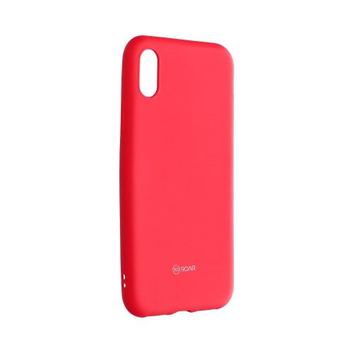 Roar színes zselés tok - Iphone X / XS hot rózsaszín
