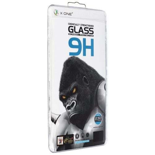 3D Full Cover Edzett Üvegfólia X-ONE - Samsung Galaxy S21 (Tok friendly) - working fingerprint sensor