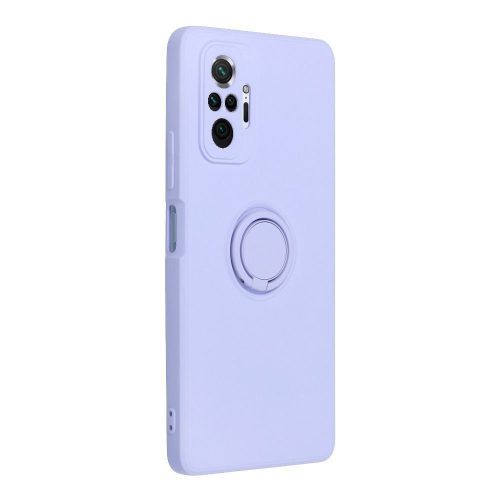 Szilikon Ring Tok Xiaomi Redmi Note 11 / 11S violet